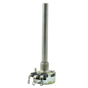 POTENCIOMETRO 500 OHM IRC PQ 11-103 EJE LARGO CARBÓN