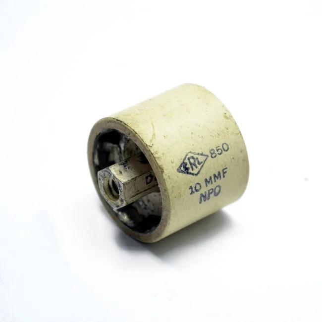 CAPACITOR 10PF 5KV CRL 850 CERÁMICO DE ALTO VOLTAJE - Imagen 2