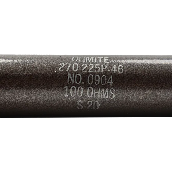 RESISTENCIA 100 OHM 225W OHMITE 270-225P.46 No 0904 - Imagen 3