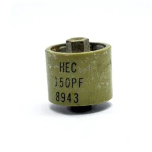 CAPACITOR 150pF 5KV HEC CERÃMICO DE ALTO VOLTAJE