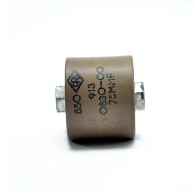 CAPACITOR 75pF 5KV CRL 850 CERÁMICO DE ALTO VOLTAJE - Imagen 2