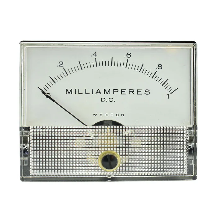 MILIAMPERíMETRO DC DE 0 A 1 WESTON MODELO 1921