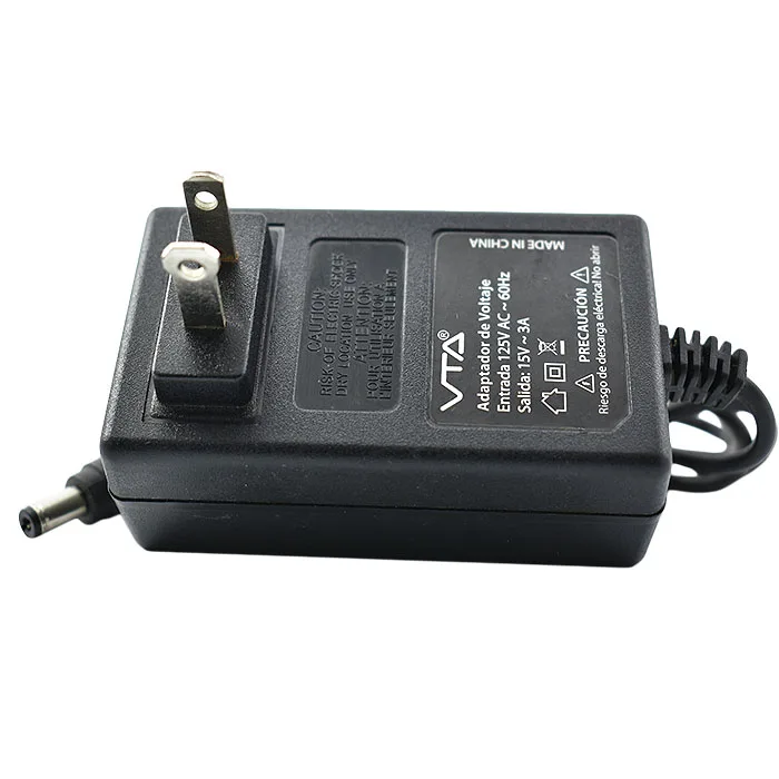 Adaptador 15VDC 3A VTA