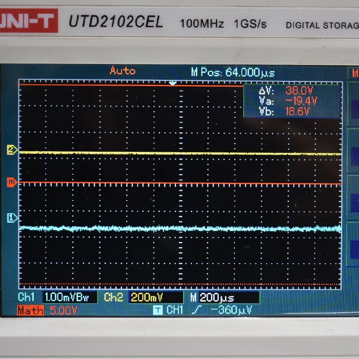 OSCILOSCOPIO DIGITAL 100 MHZ UNIT UTD2102CEL - Imagen 5