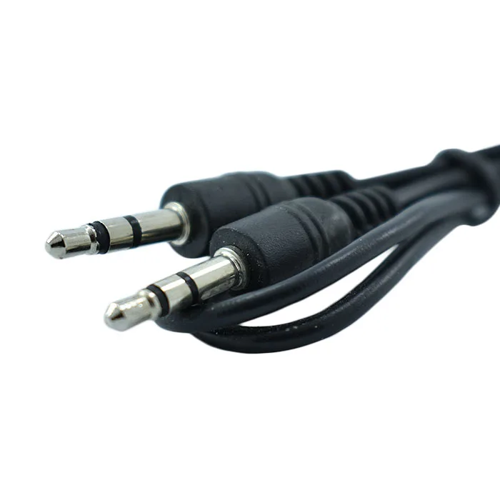 Cable Auxiliar de Audio 3.5mm Macho a Macho (30cm) - Imagen 2