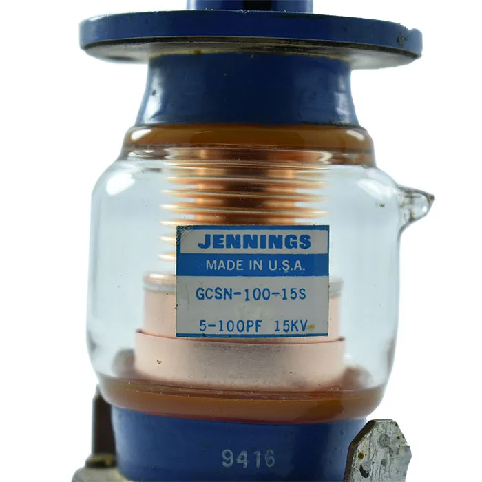 JENNINGS GCSN-100-15S CAPACITOR AL VACIO VARIABLE 100 pf 15 KV - Imagen 3