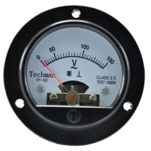 Voltímetro 0 A 150V AC TECHMAN TP-52