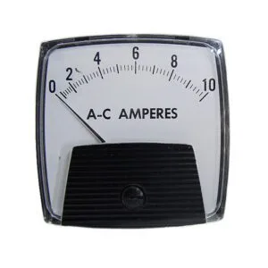 MEDIDOR DE AMPERIOS 0 A 10 AC AMPERIMETRO ANALOGO AC YEW AMPMETER