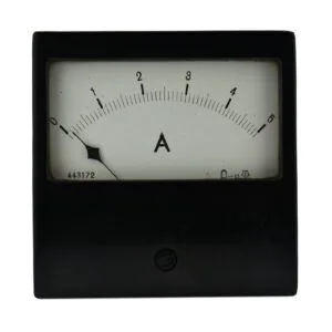 MEDIDOR DE AMPERIOS 0 A 5 AC AMPERIMETRO ANALOGO AC PHILIPS AMPMETER AMPS METER