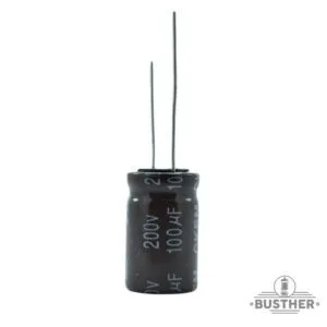 CAPACITOR ELECTROLÃTICO 100 MFD 200 VDC CKM RADIAL