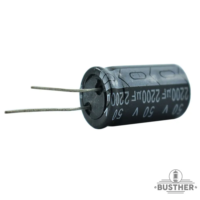 CAPACITOR ELECTROLíTICO 2200 MFD 50 VDC ELECTROLYTIC CAPACITOR 2200UF 50VDC - Imagen 2