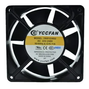 Ventilador Axial 120x120x38mm 220V AC YCCFAN (Modelo YAH1238S2)