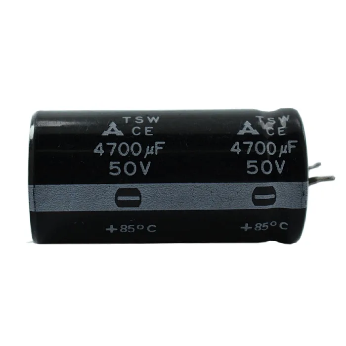 CAPACITOR ELECTROLÃTICO 4700 MFD 50 VDC RADIAL TSW
