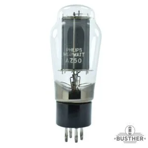 TUBO RECTIFICADOR AZ50 PHILIPS AZ50 PHILIPS VACUUM TUBE RECTIFIER