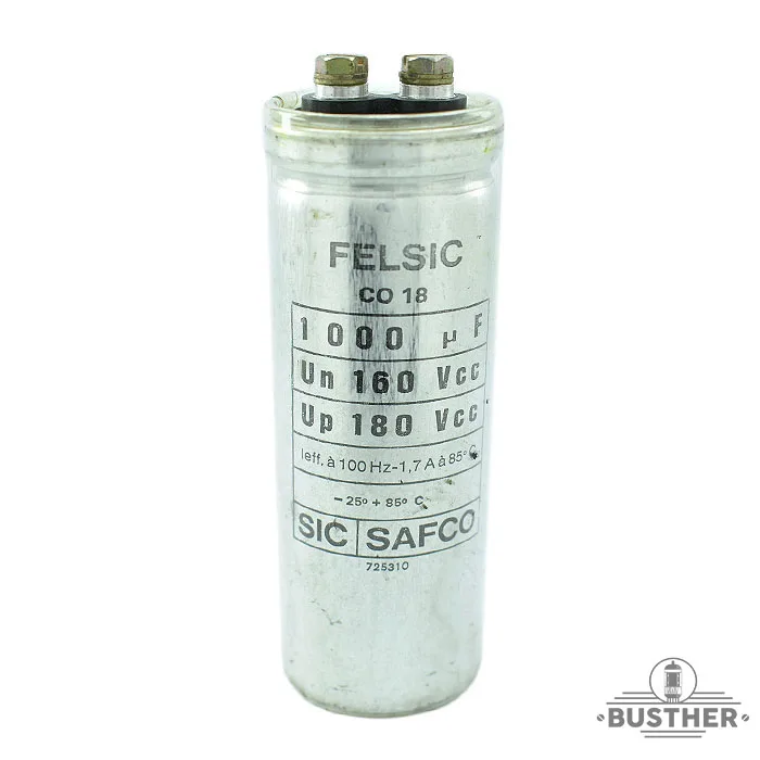 Capacitor ElectrolÃ­tico 1000uF 160V SIC-SAFCO FELSIC