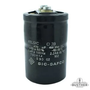 Capacitor ElectrolÃtico 470uF 450V FELSIC SIC-SAFCO