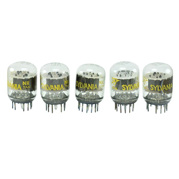 6D10 SYLVANIA NOS QUAD TUBES TRIODE TRIPLE