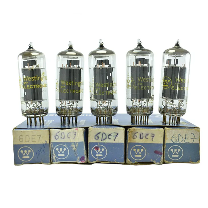 6DE7 TUBES WESTINGHOUSE QUAD SET