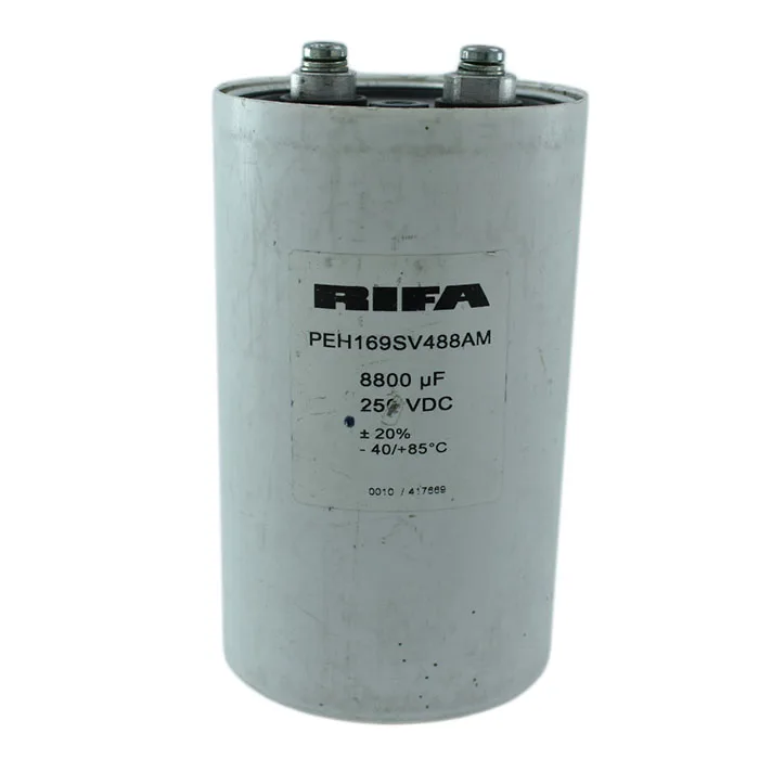 CAPACITOR ELECTROLÃTICO 8800 MFD 250 VDC RIFA PEH169SV488AM