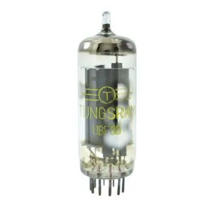 UBF80 TUBE TUNGSRAM DOUBLE DIODE PENTODE