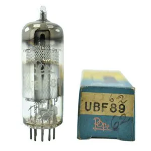 UBF89 TUBE POPE DOUBLE DIODE PENTODE NOS VINTAGE