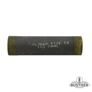 100 OHM GLOBAR TYPE CX RESISTENCIA CARBURO SILICIO