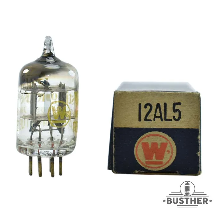 VÃ¡lvula 12AL5 Westinghouse