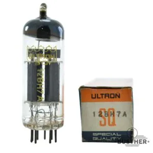 TUBO 12BH7A ULTRON DOBLE TRIODO