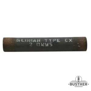 2 OHM GLOBAR TYPE CX RESISTENCIA CARBURO SILICIO