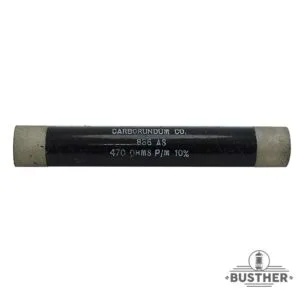 470 OHM CARBORUNDUM 886 RESISTENCIA