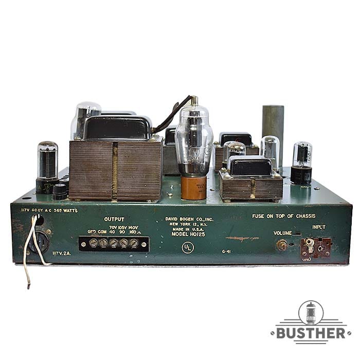AMPLIFIER DAVID BOGEN HO125 MONOBLOCK AMPLIFICADOR BOGEN HO125