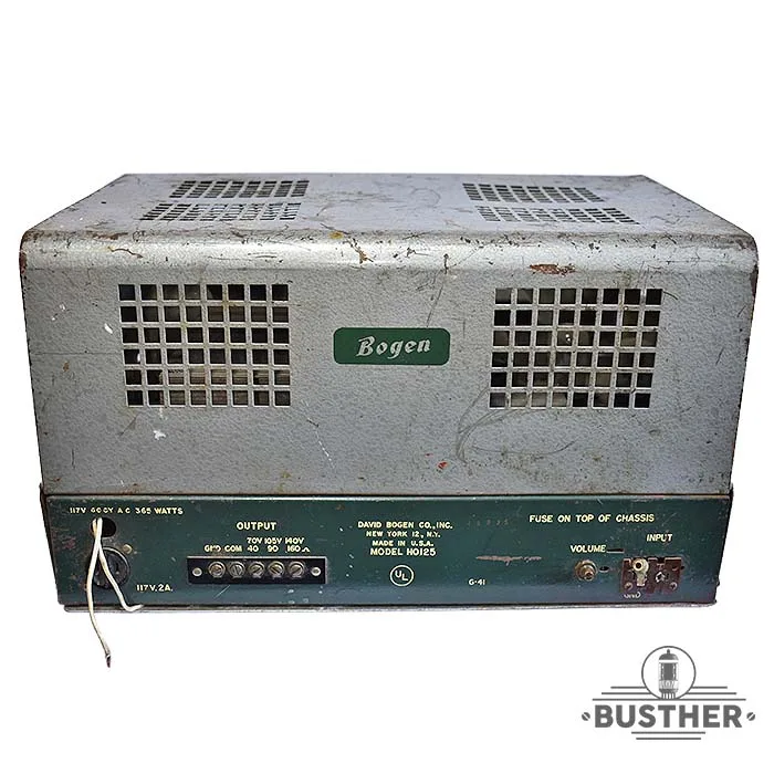 AMPLIFIER DAVID BOGEN HO125 MONOBLOCK AMPLIFICADOR BOGEN HO125