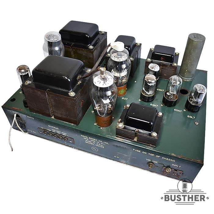 AMPLIFIER DAVID BOGEN HO125 MONOBLOCK AMPLIFICADOR BOGEN HO125