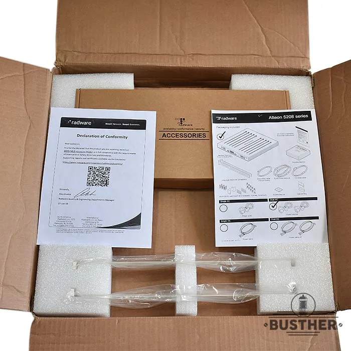 RADWARE ALTEON 5208 6G/ODS-VL2/16GB ODS-VL2-XL-32-2A