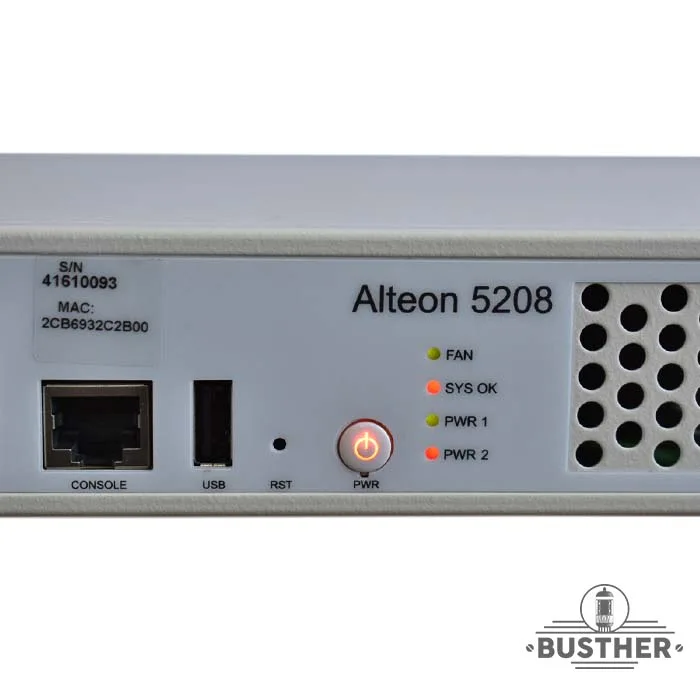 RADWARE ALTEON 5208 6G/ODS-VL2/16GB ODS-VL2-XL-32-2A