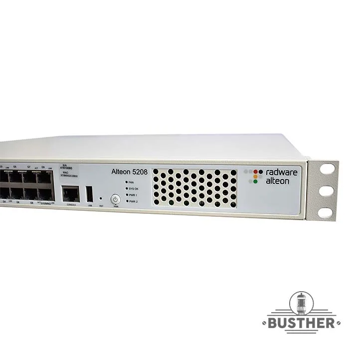 RADWARE ALTEON 5208 6G/ODS-VL2/16GB ODS-VL2-XL-32-2A