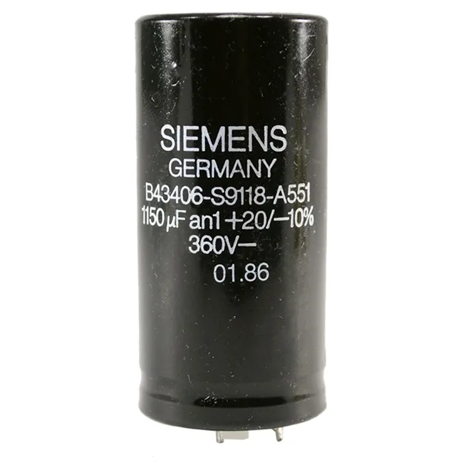 Capacitor ElectrolÃ­tico 1150uF 360V Siemens B43406