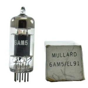 6AM5 MULLARD PENTODO AMPLIFICADOR 6AM5 / EL91