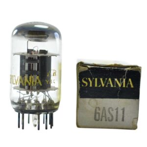 6AS11 SYLVANIA TUBO DOBLE TRIODO PENTODO