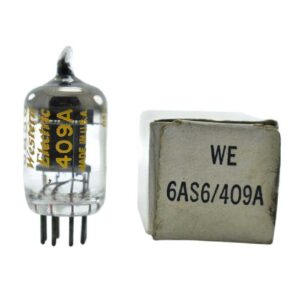 6AS6 WESTERN ELECTRIC TUBE PENTODE 6AS6/409A