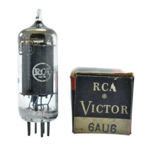 6AU6 RCA TUBO PENTODO DE CORTE NETO