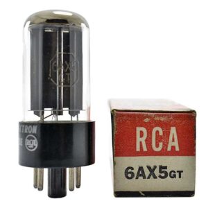 6AX5GT RCA TUBO RECTIFICADOR