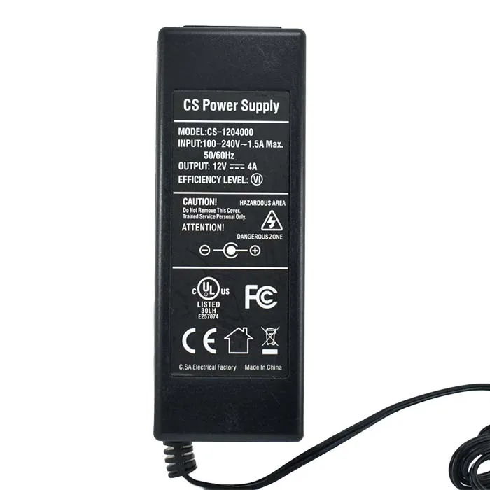 Adaptador 12VDC 4A CS-1204000