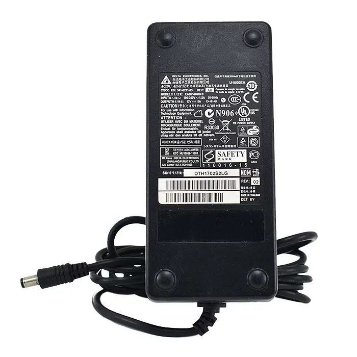 Adaptador 12VDC 5A DELTA EADP-60MBB