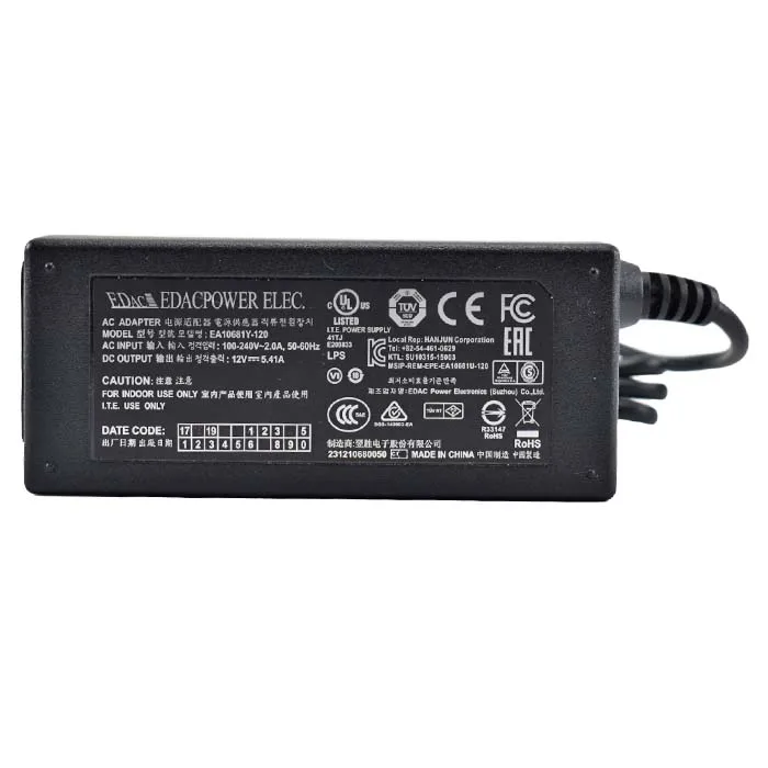 Adaptador 12V 4 Pines DIN EA1068Y-120