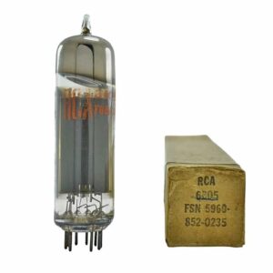 Tubo Pentodo 6BQ5/EL84 RCA Audio Hi-Fi Guitar Amps