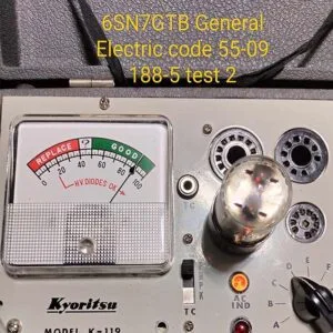 6SN7GTB GE CODE 5609 188-5 TEST 2