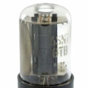 2 Tubes 6SN7GTB General Electric Original Doble Triodo 188-5