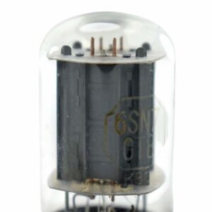 2 Tubos 6SN7GTB Sylvania diferentes fabricación code K80 y 580