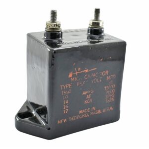 Condensador Mica Aerovox 0.02ÂµF 15kV RF Alta Potencia